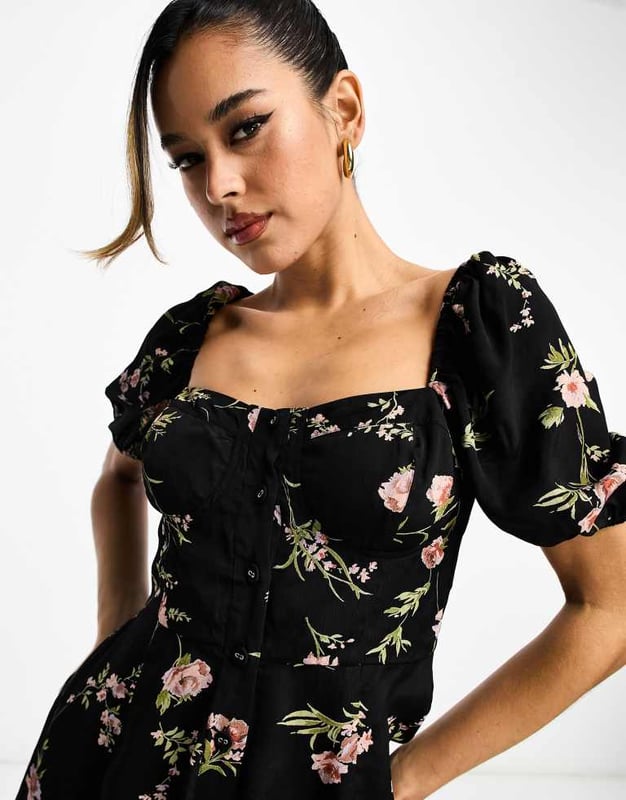 ASOS DESIGN Blommig Sommarjumpsuit