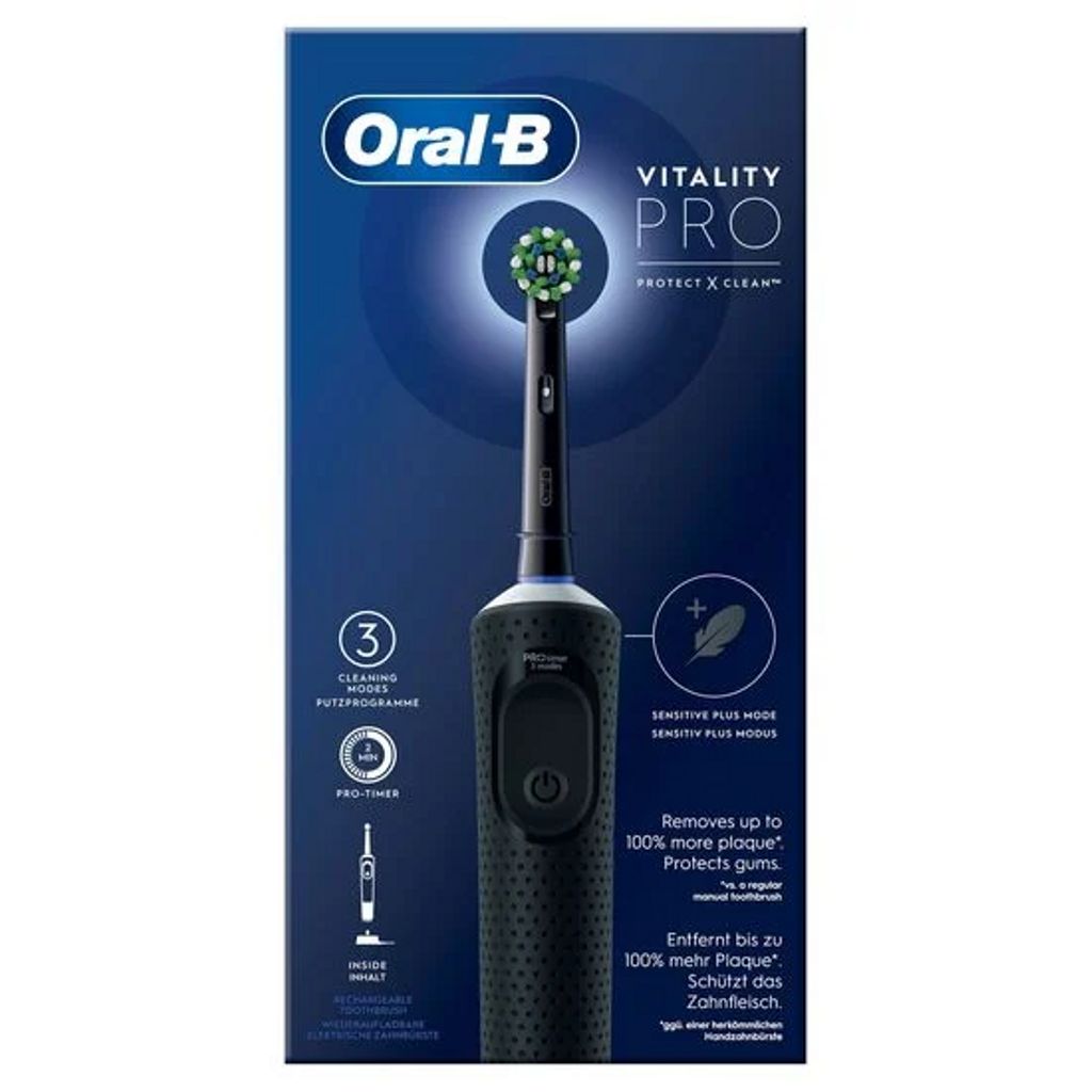 Oral-B Vitality Pro Elektrisk Tandborste Svart