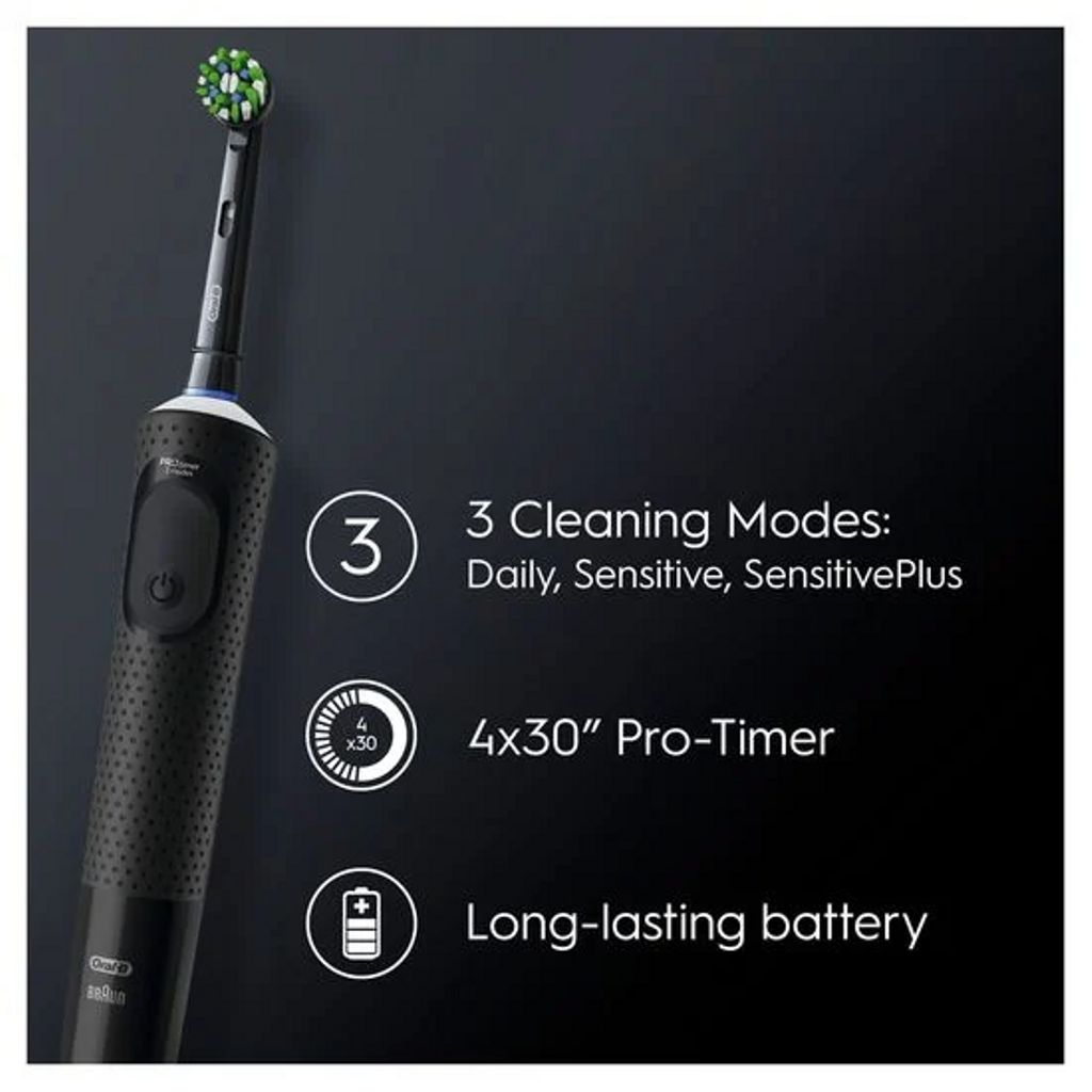 Oral-B Vitality Pro Elektrisk Tandborste Svart