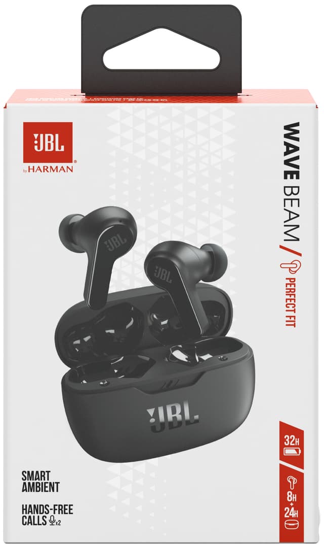 JBL Wave Beam trådlösa in-ear hörlurar