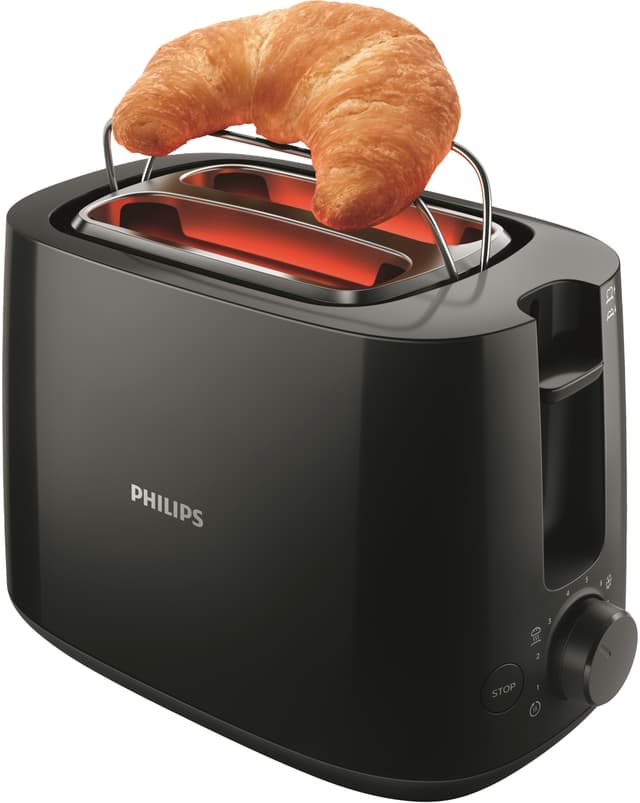 Philips Daily Collection Brödrost Svart HD2581/90