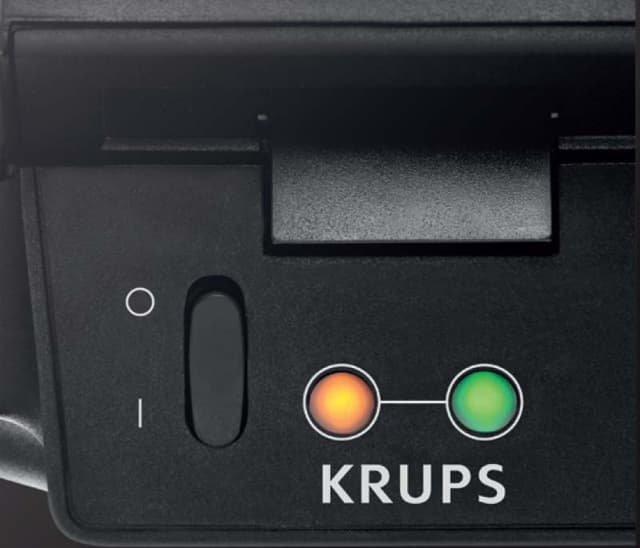 Krups FDK462 Ikonisk Smörgåsgrill Svart