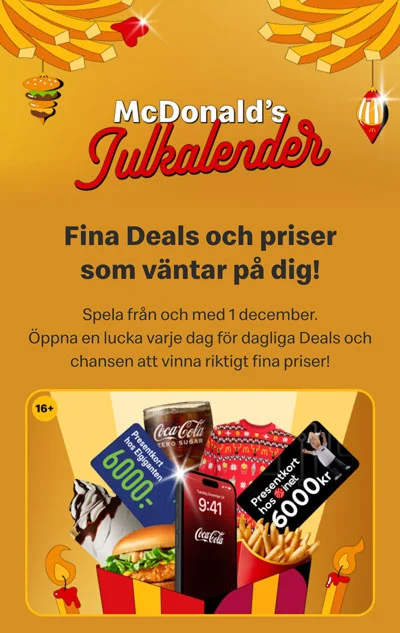 McDonald’s julkalender 2025