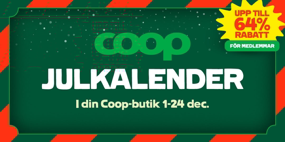 Coop's Julkalender 2025 - Medlems­erbjudanden