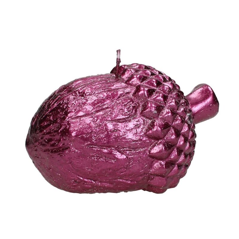 Lila Ekollon Figurljus 8 cm