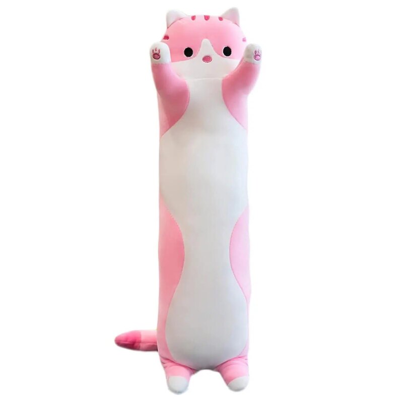 Stor Plyschkudde Katt Gosedjur