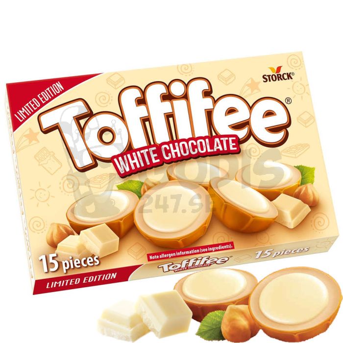 Toffifee White Chocolate Candy 125g