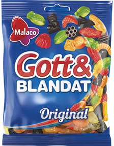 MALACO Gott & Blandat Godispåse 160 g