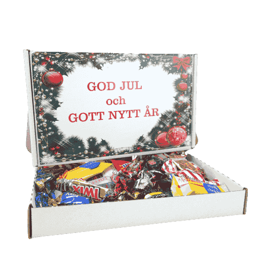God Jul Box med Premiumgodis