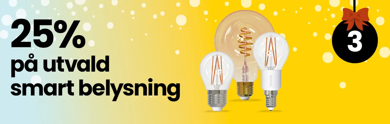 InkClub - 25% på utvald smart belysning 