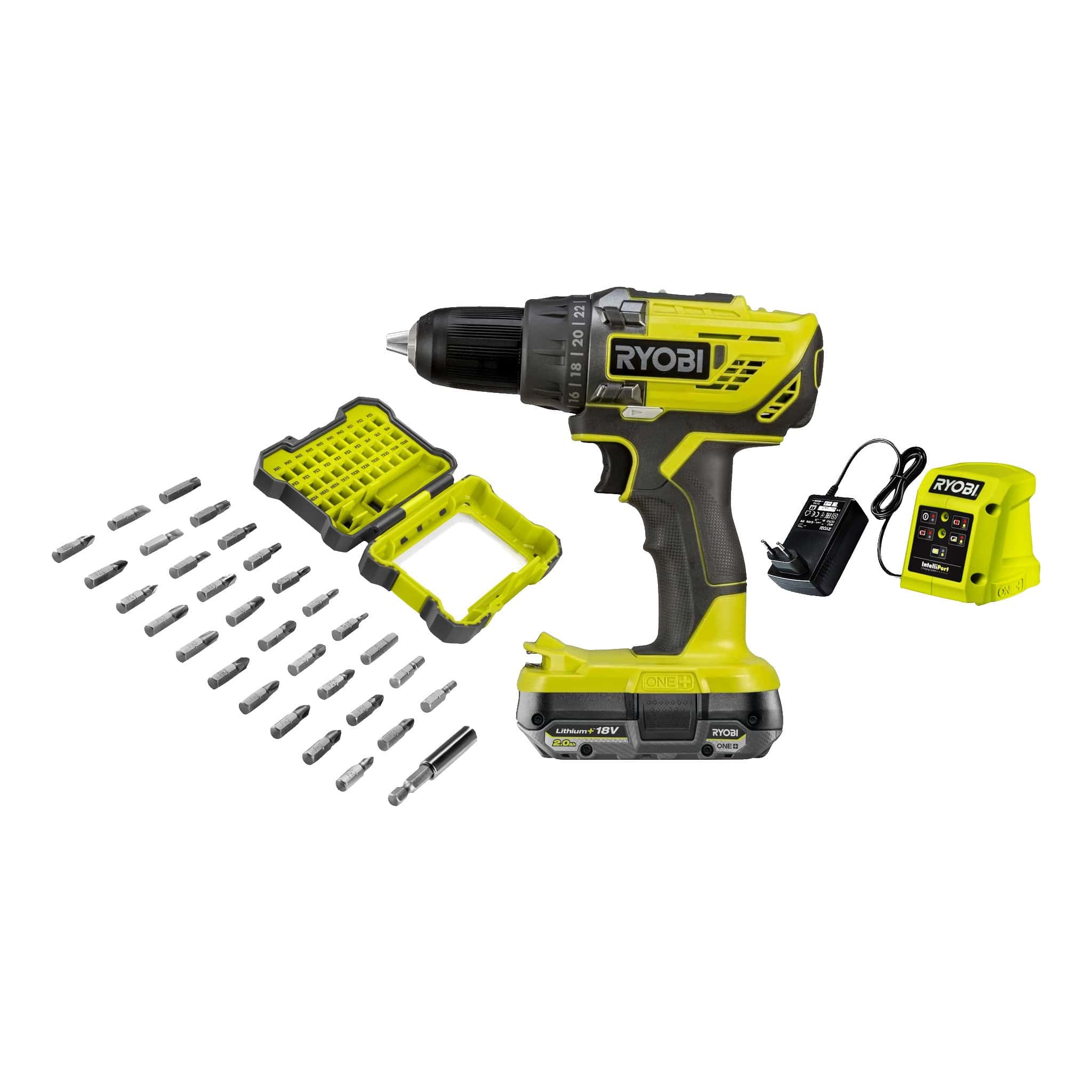 Ryobi ONE+ Skruvdragare med Batteri 18 V