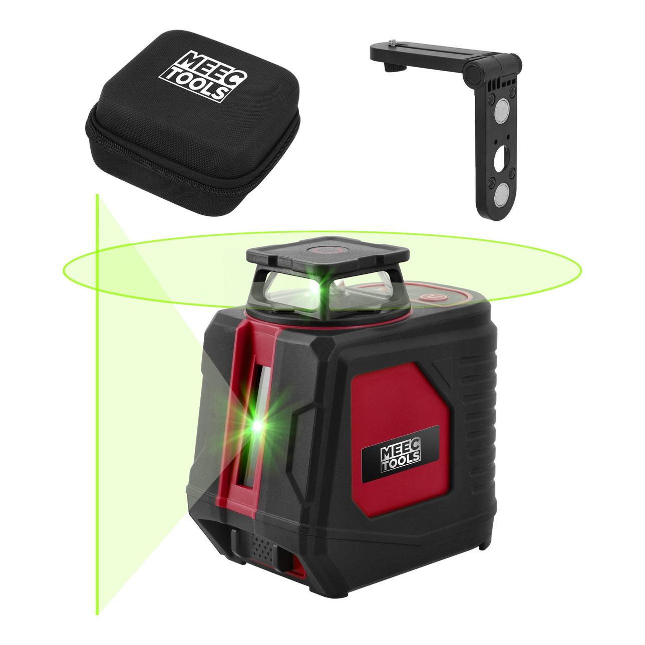 Meec Tools Grön Korslaser