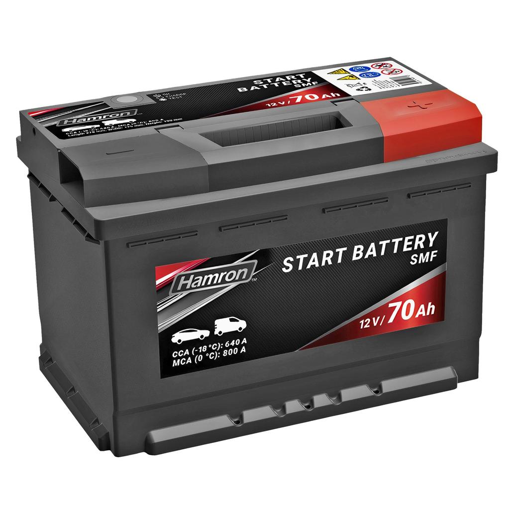 Hamron Bilbatteri 70 Ah Premium