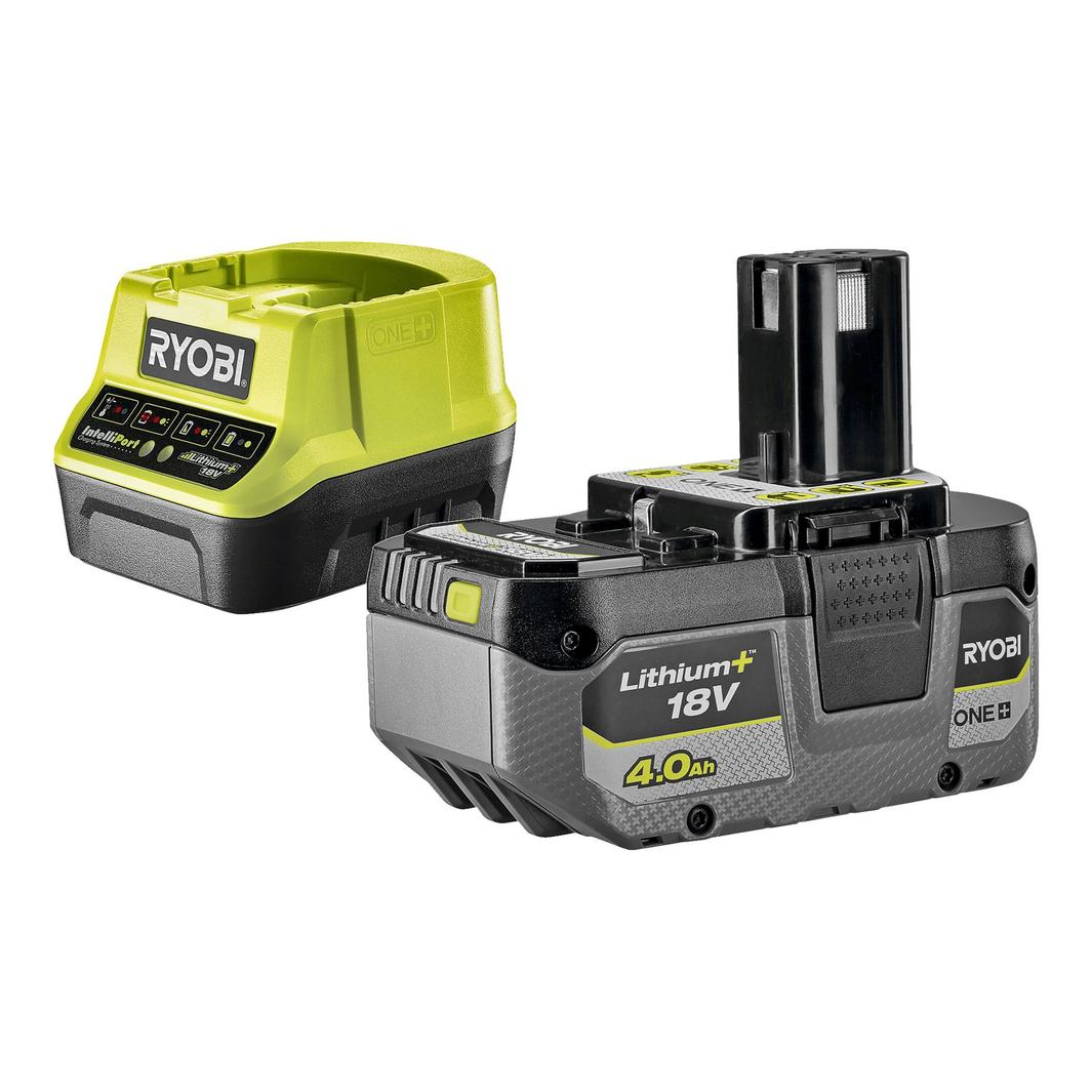 Ryobi ONE+ 18V 4,0Ah Batteri och Laddare