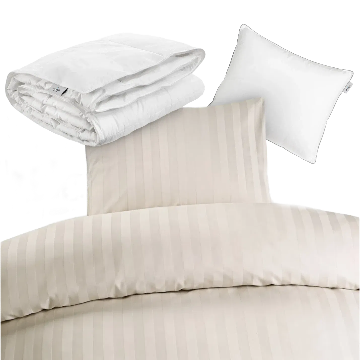 Deluxe Dubbelsängspaket med Kuddar