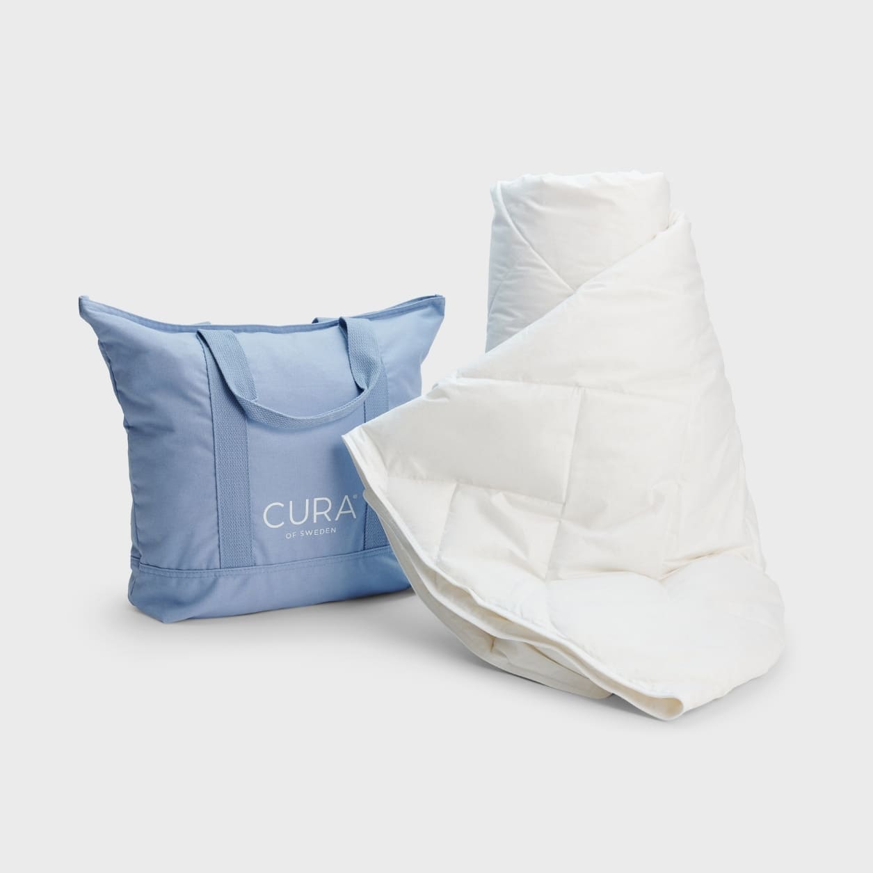 CURA Dreamy Down Cool Duntäcke 200x220 Vit