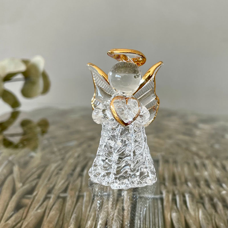 Glasänglar Set om Fyra Stycken