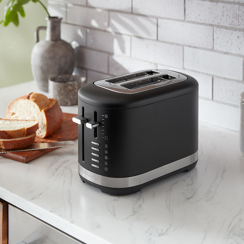 KitchenAid Matte Black 2-Slice Toaster