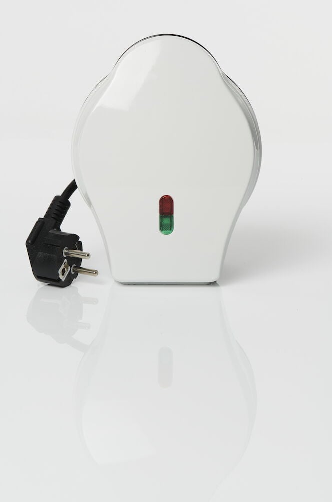 Klassiskt belgiskt våffeljärn i stål