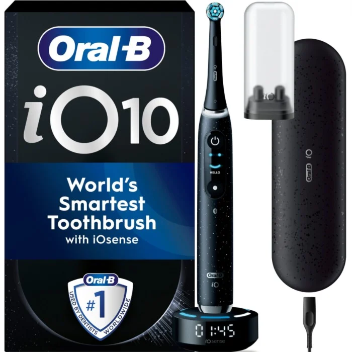 Oral-B iO 10 eltandborste, Cosmic Black
