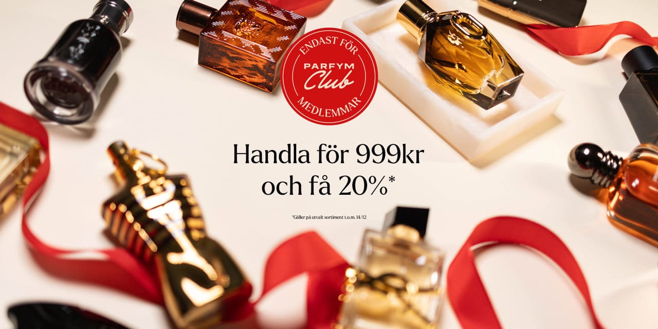 Få 20% rabatt vid köp över 999kr
