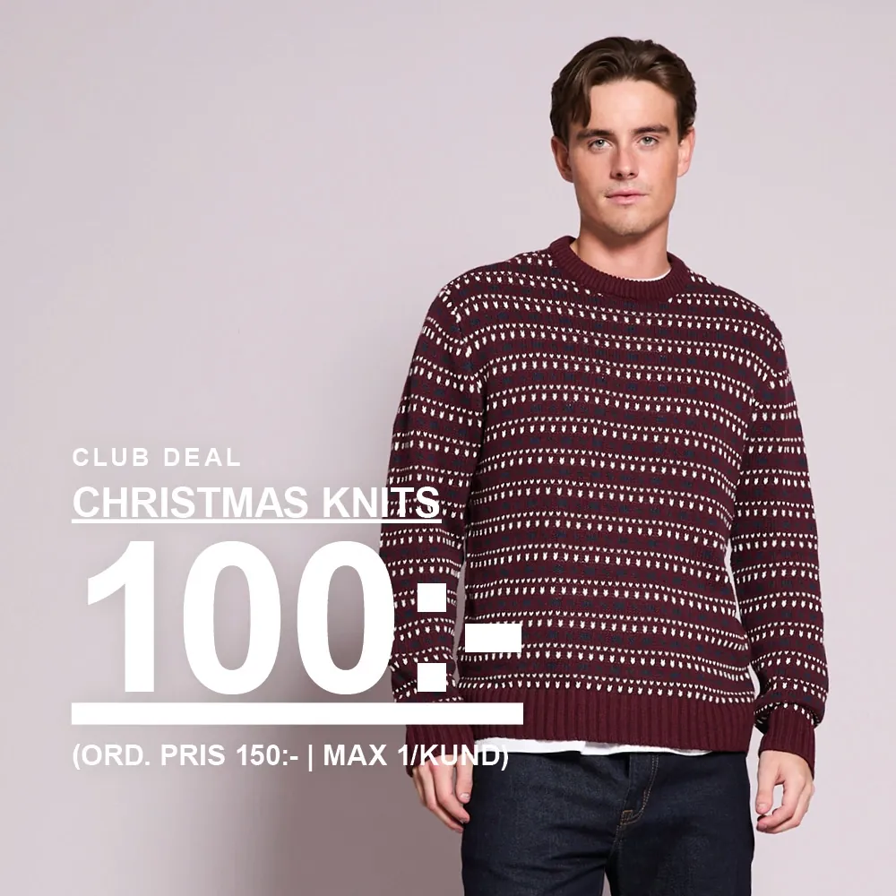 Christmas Knits 100kr ( Ord pris 150kr ) Club Deal