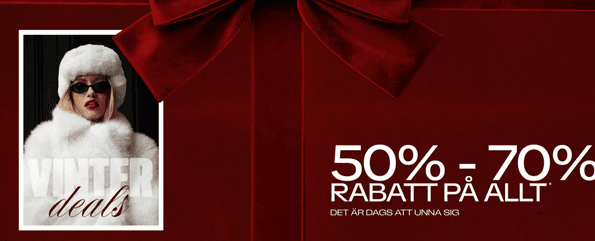 50% - 70% Rabatt på allt hos Boohoo