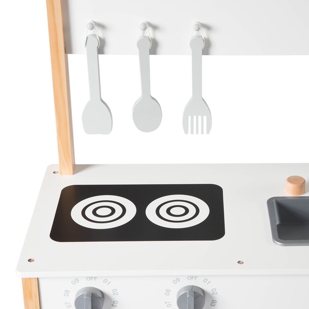 FSC 100% Klassiskt Skandinaviskt Leksakskök Vit