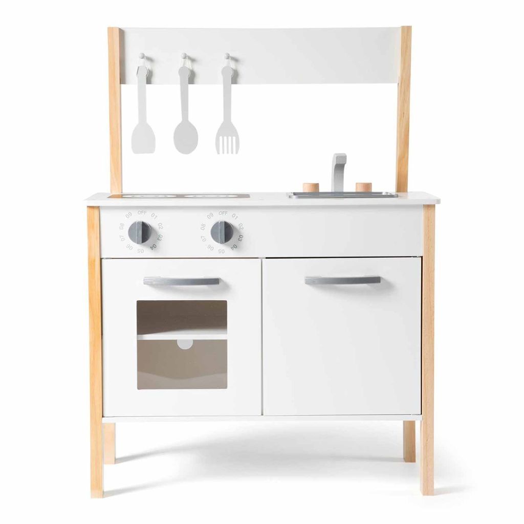 FSC 100% Klassiskt Skandinaviskt Leksakskök Vit