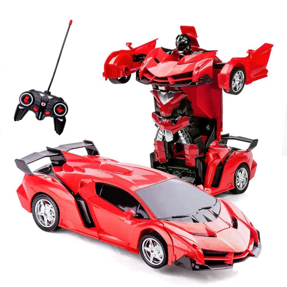 Radiostyrd Transformers Sportbil med Fjärrkontroll
