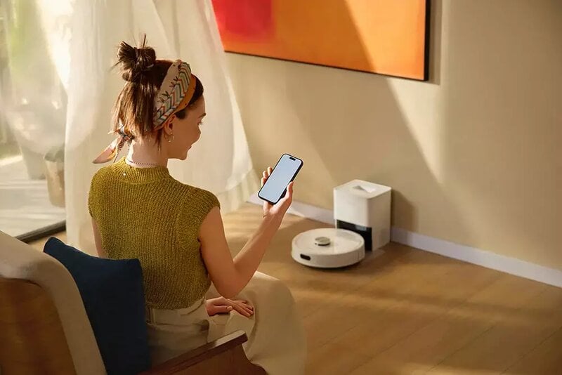 Roborock Q7 TF+ vit robotdammsugare