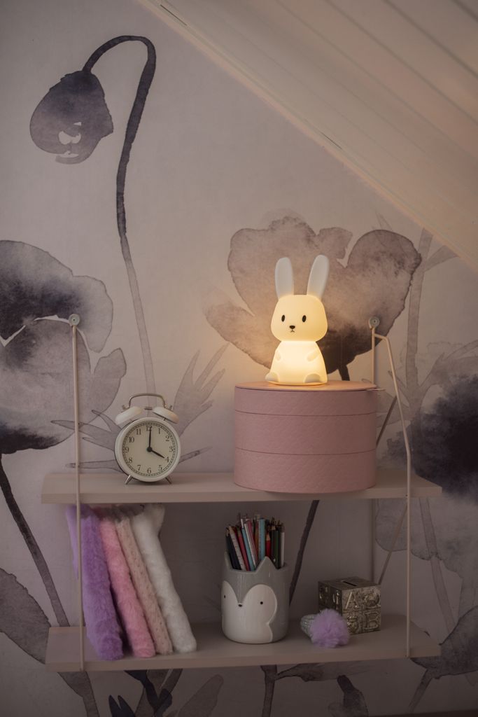 LED Nattlampa Kanin med Timer