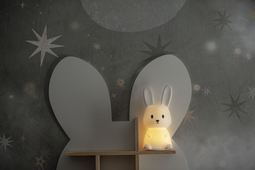 LED Nattlampa Kanin med Timer