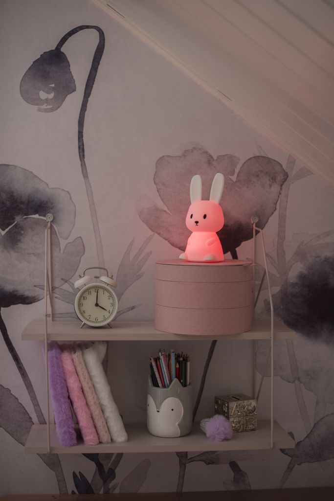 LED Nattlampa Kanin med Timer