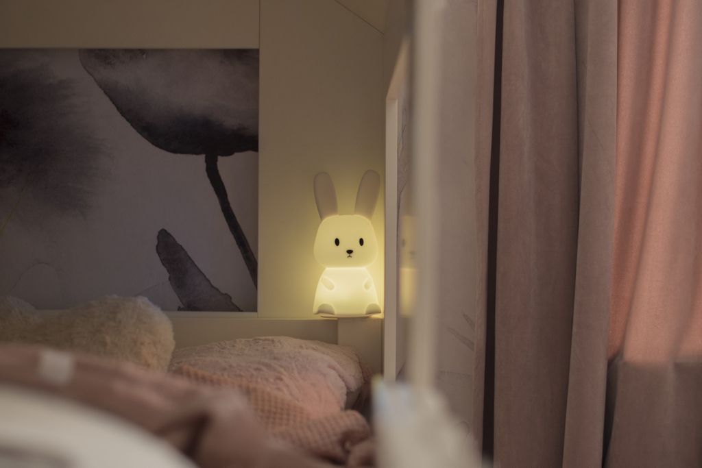 LED Nattlampa Kanin med Timer