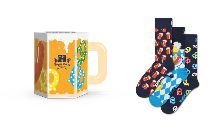 Beer-Themed Funny Socks Gift Set
