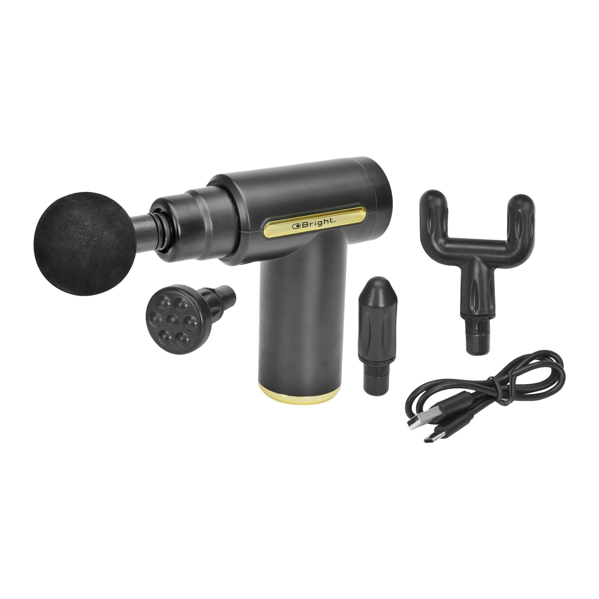 Massagepistol Mini 4 i 1 Bright