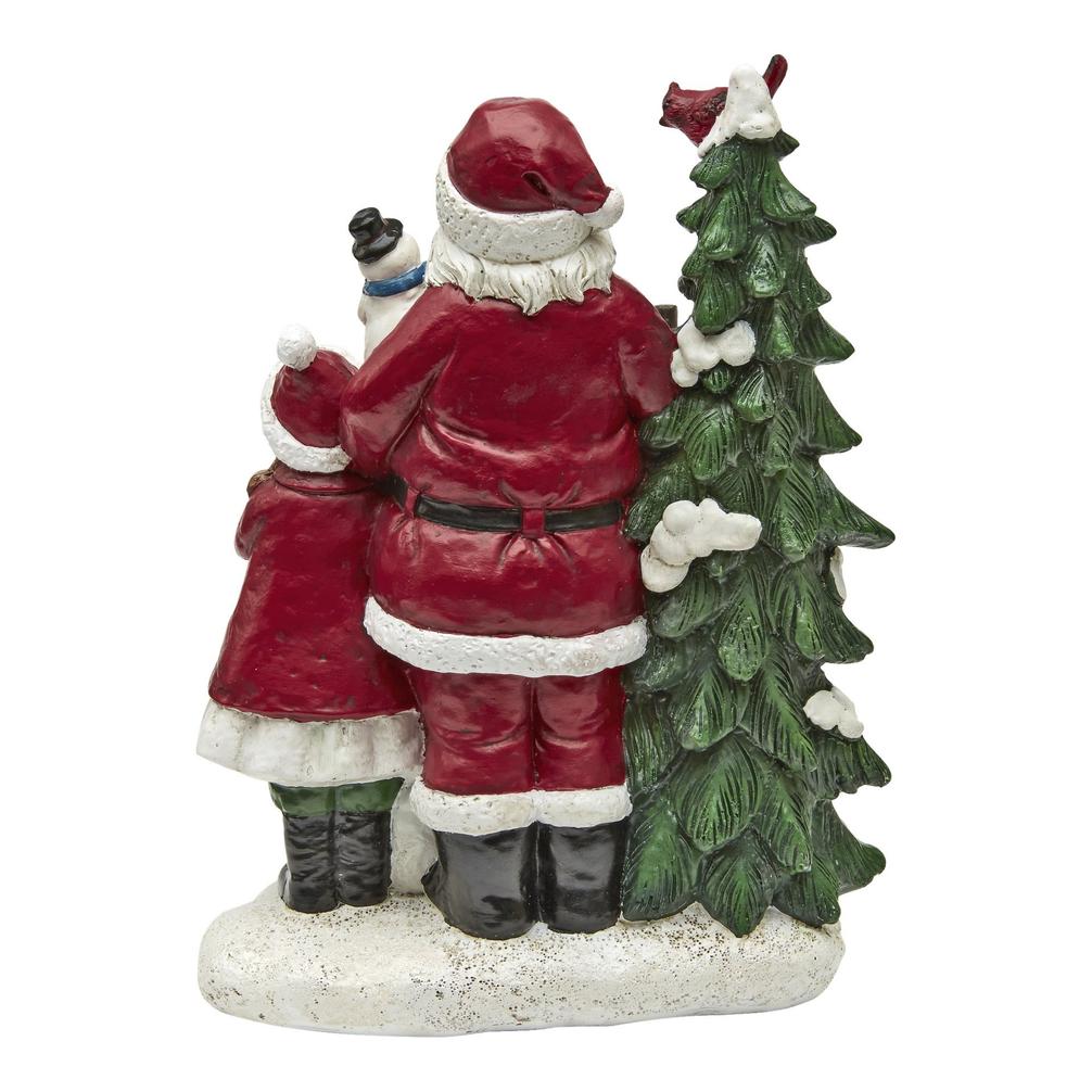 Tomtefamilj Dekoration 23,5 cm