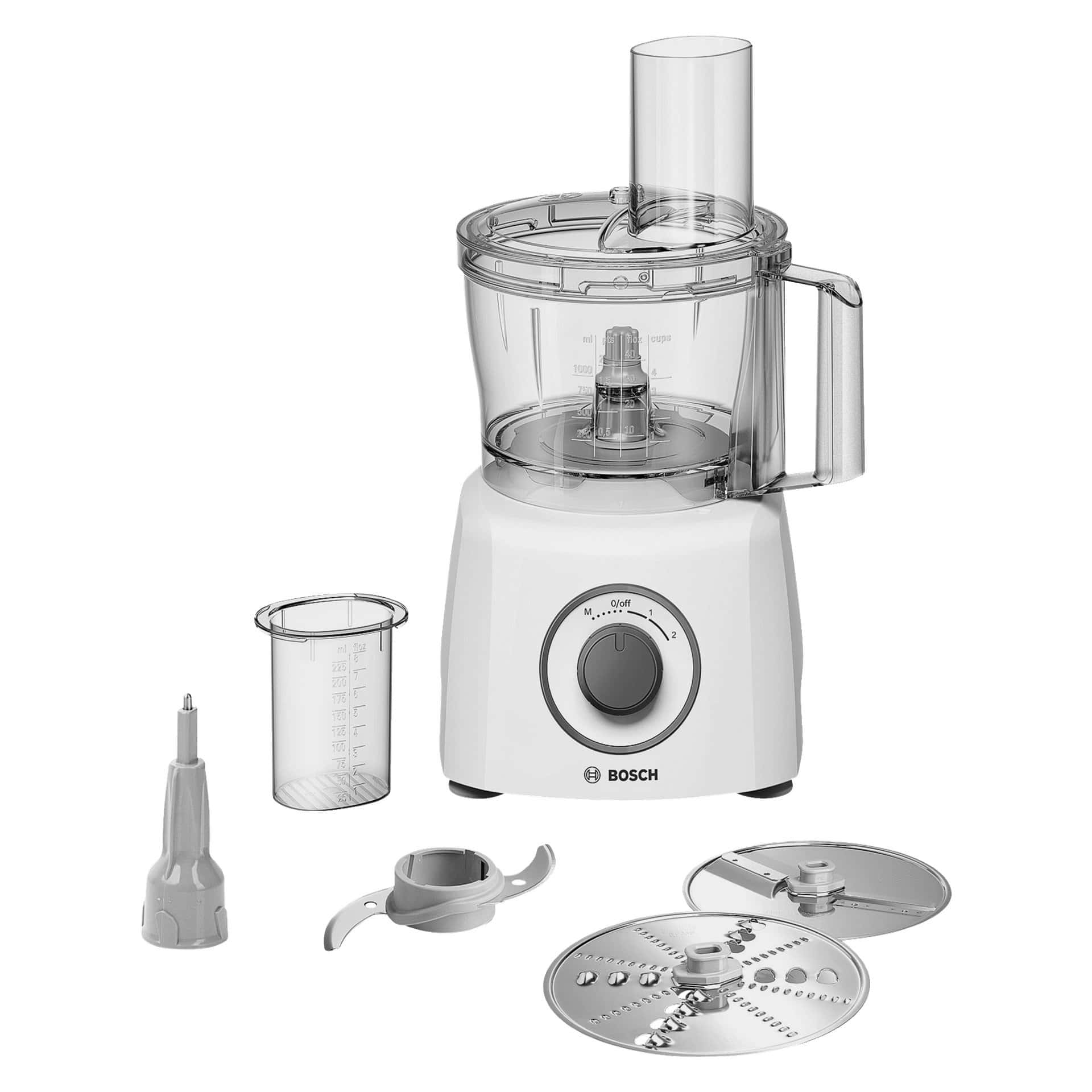 Bosch Matberedare 800 W 2,3 l Vit