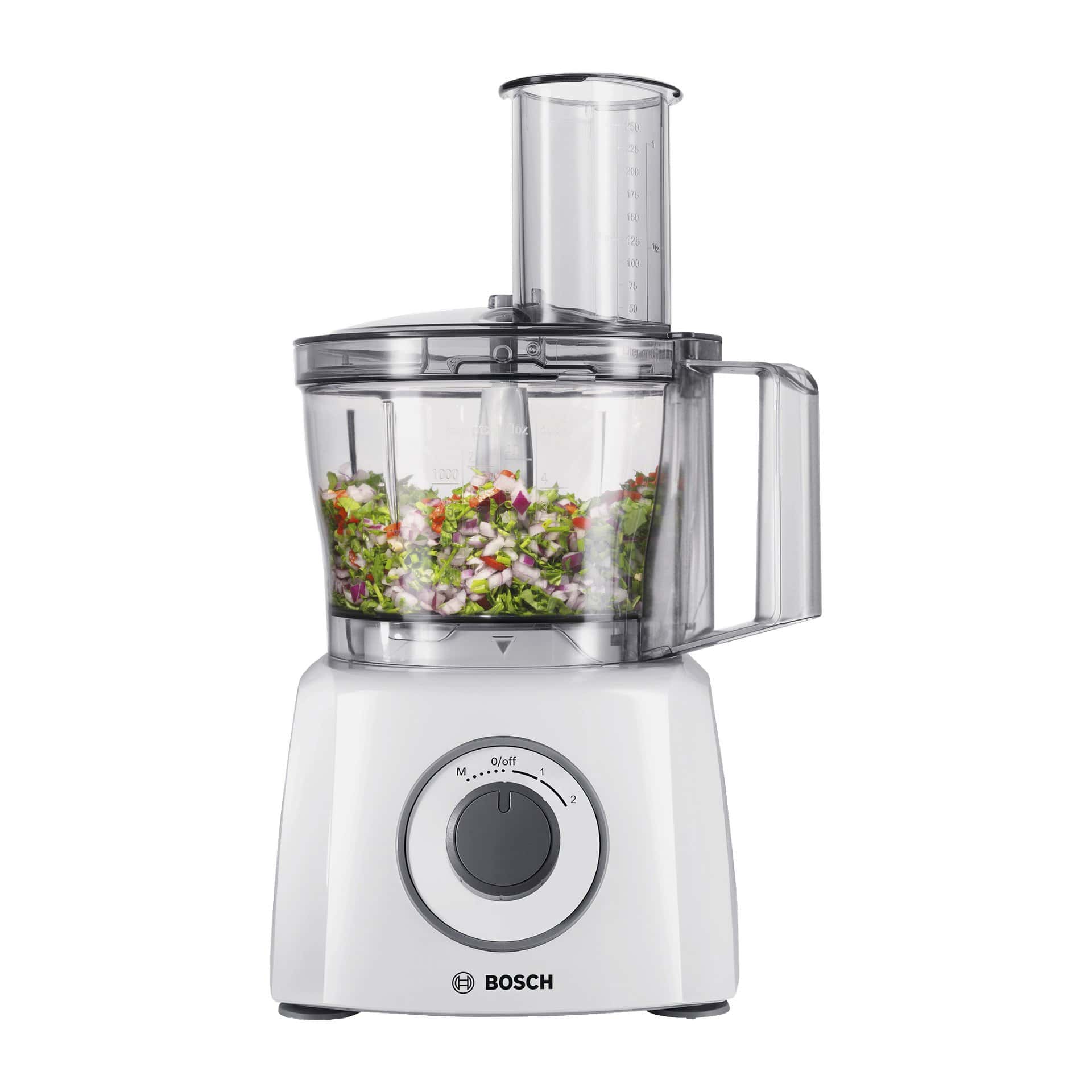 Bosch Matberedare 800 W 2,3 l Vit