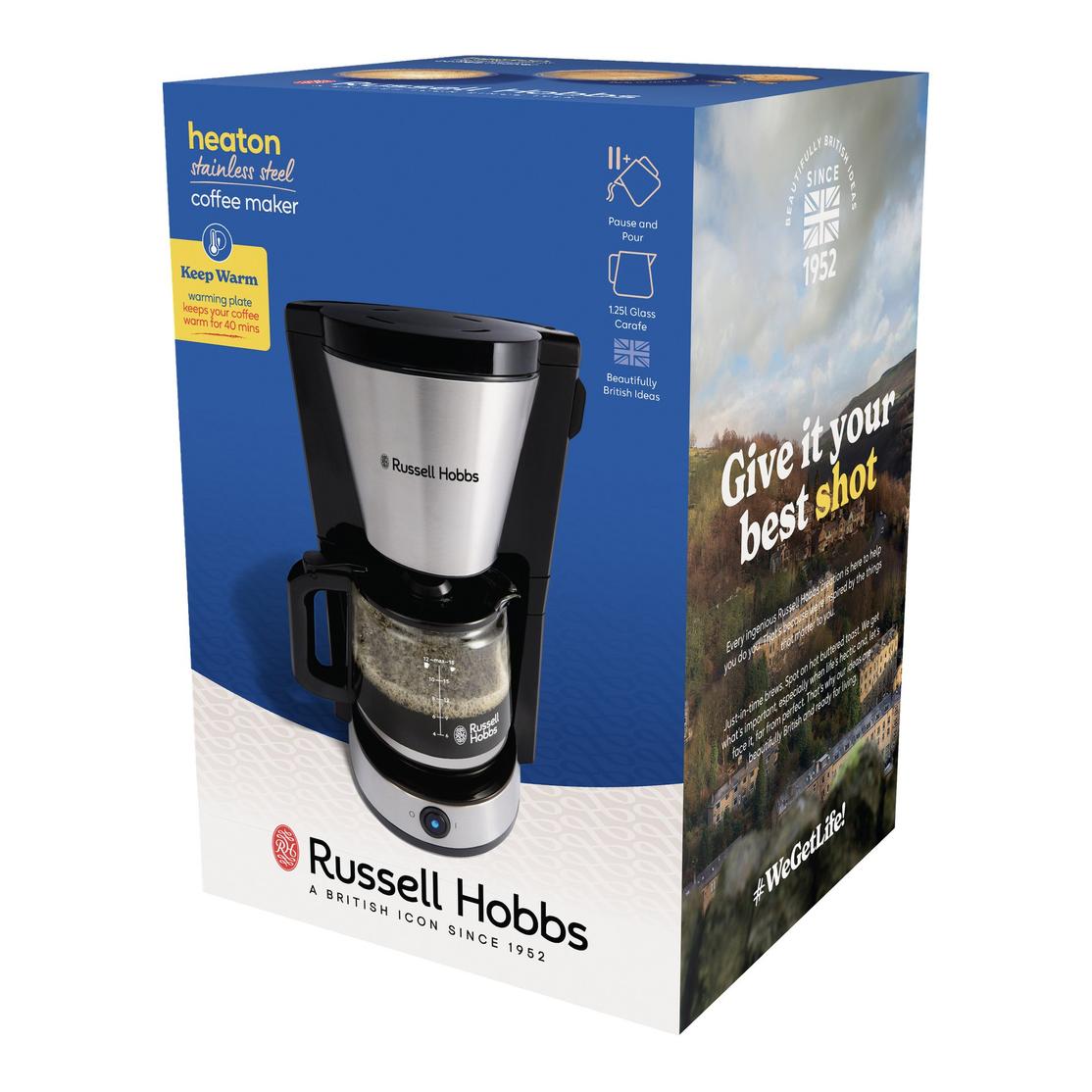 Russell Hobbs Heaton Kaffebryggare 1,25 l