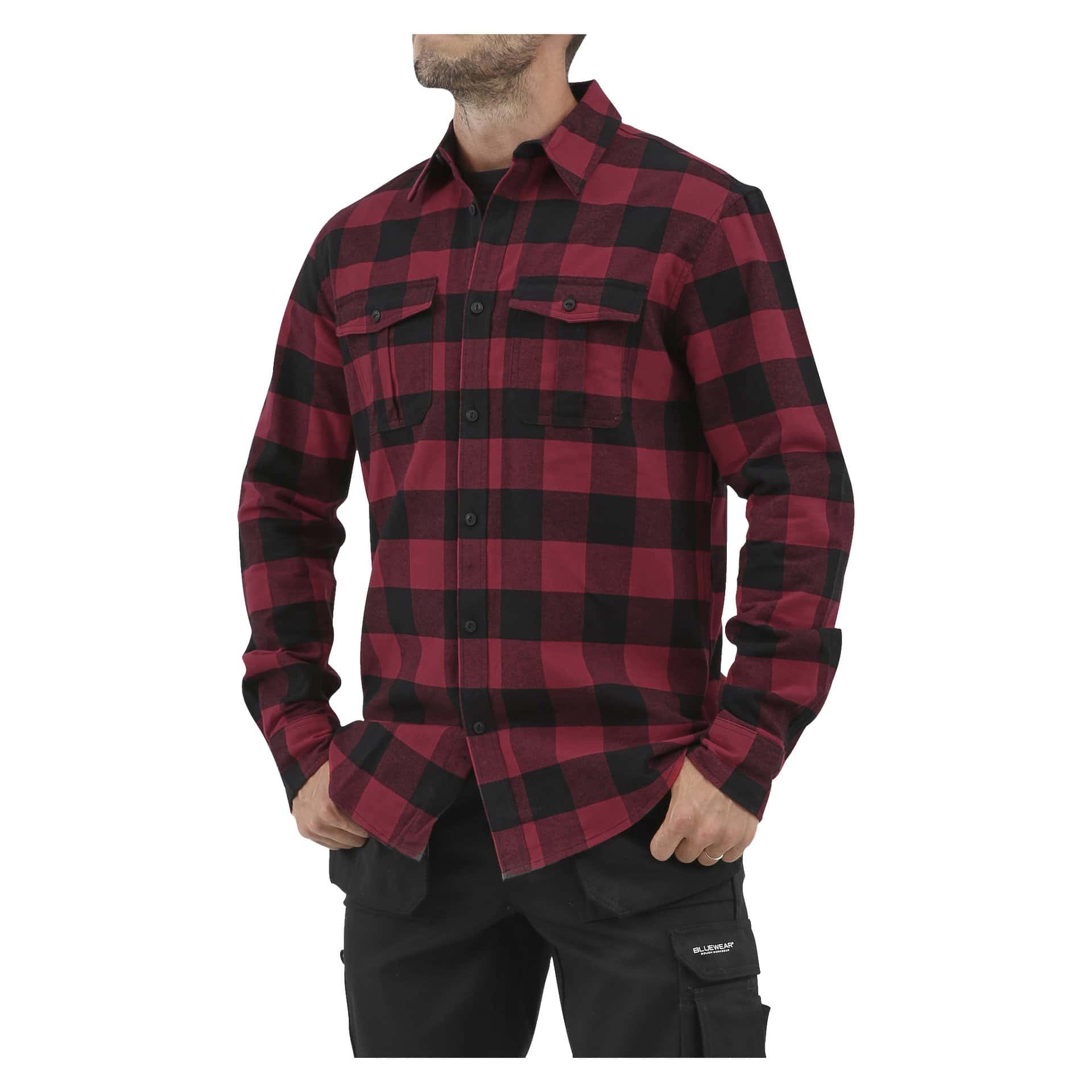 Flanellskjorta för Herr 