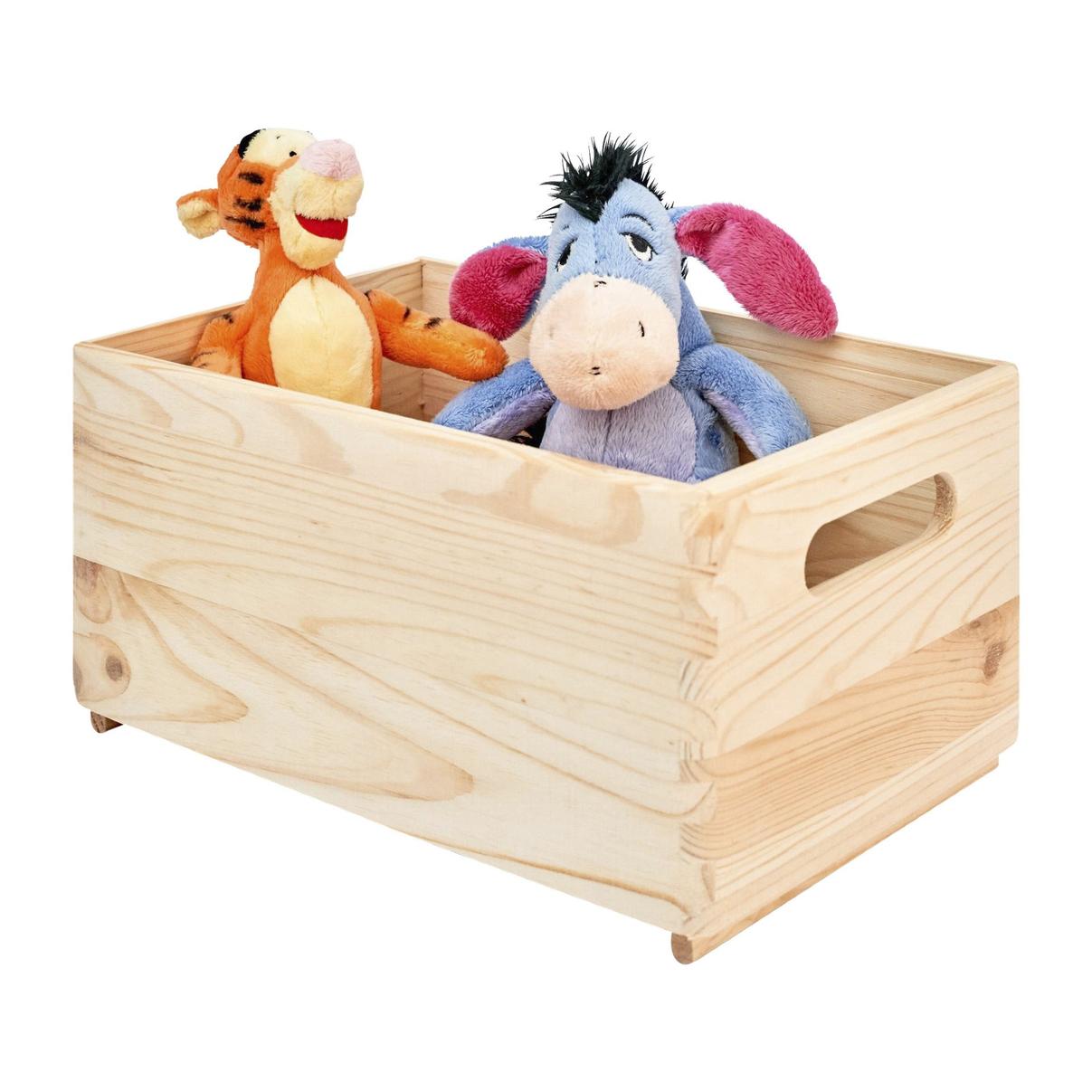 Trälåda 30x20x13,5 cm med lock