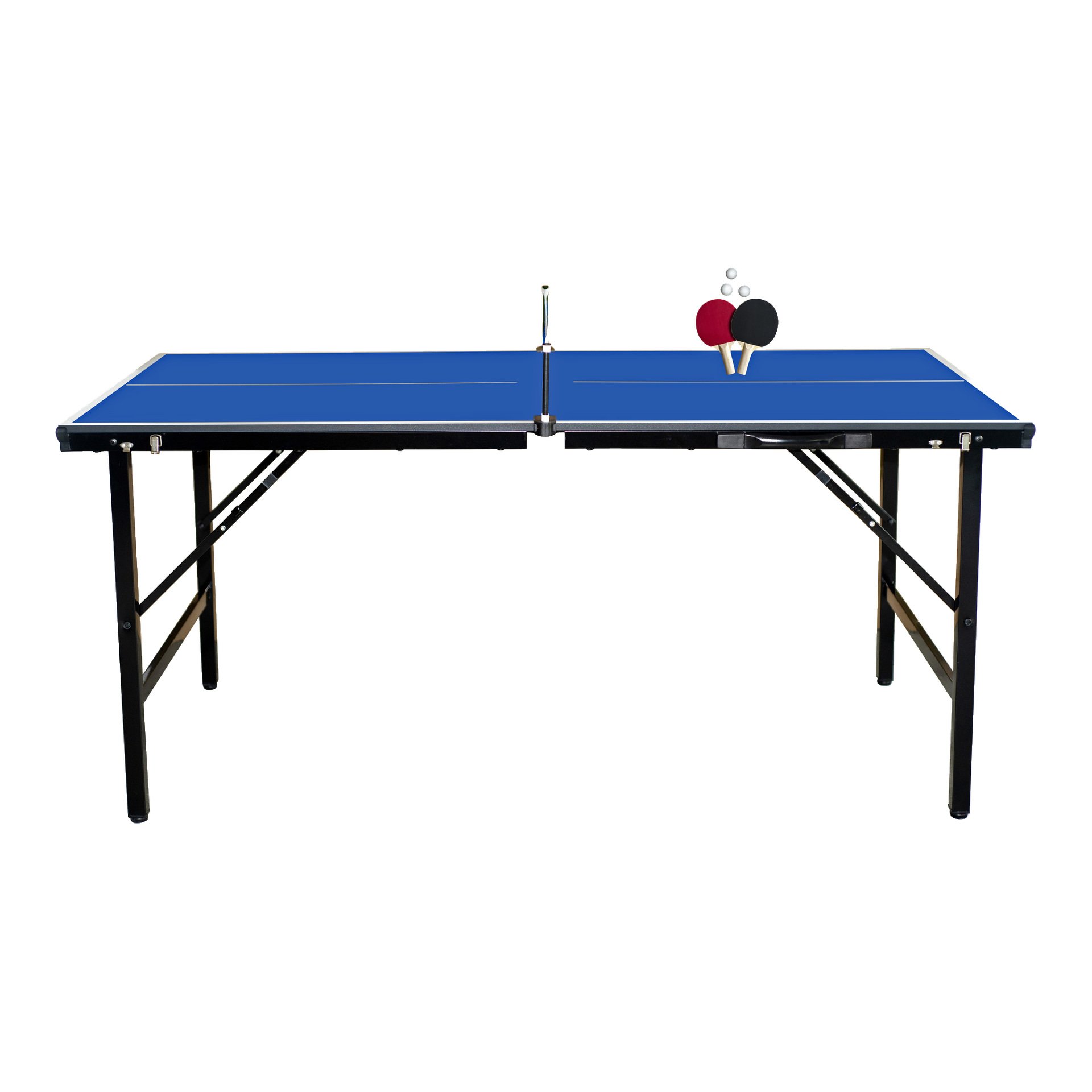 Bordtennisbord med Racketar 150x75x69 cm