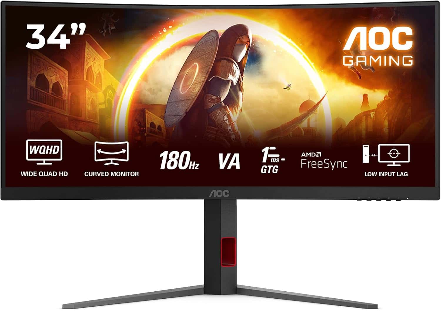 AOC CU34G4 34" Curved Gaming Monitor