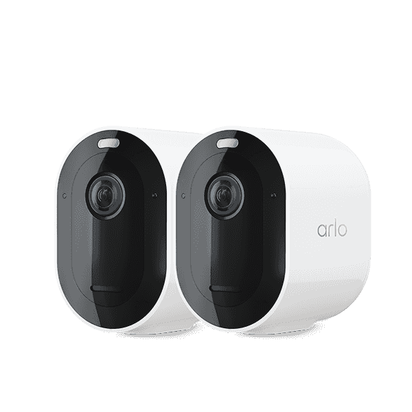 2 st. Arlo Pro 5 utomhus WiFi-kamera med mörkerseende