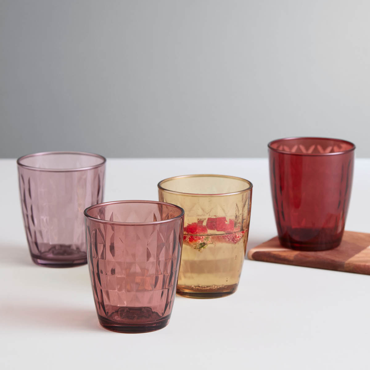 Modern House Aqua Vattenglas 6-pack Klar