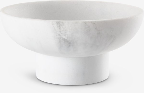Dekorativ marmoreffekt skål BERGHEM Ø12xH6cm