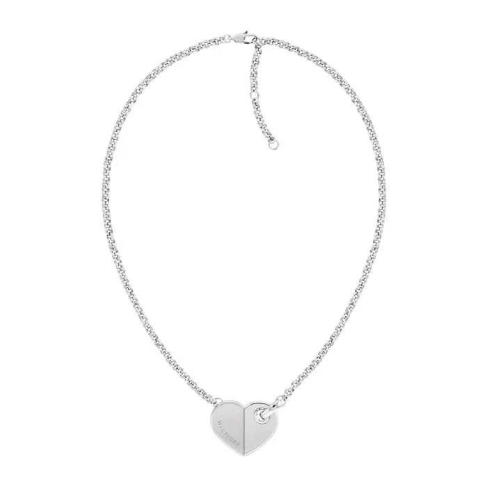 Tommy Hilfiger Bold Hearts Halsband Stål