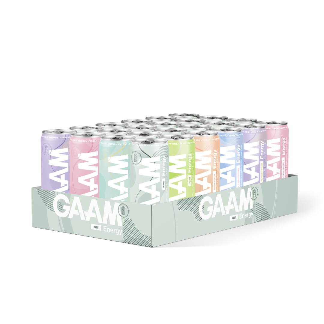 GAAM Energy 24-Pack 330 ml Mixflak